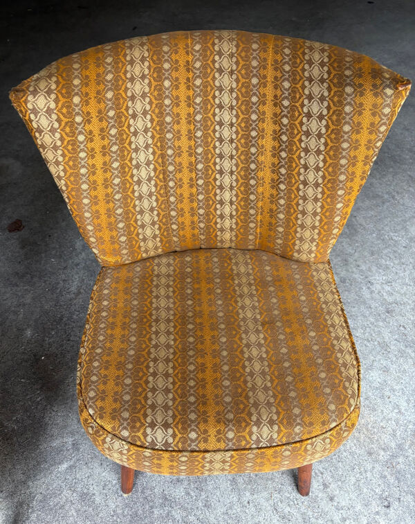 Paire de fauteuil cocktail scandinave années 50-60