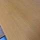Large table design USM Haller wooden top and chrome structure