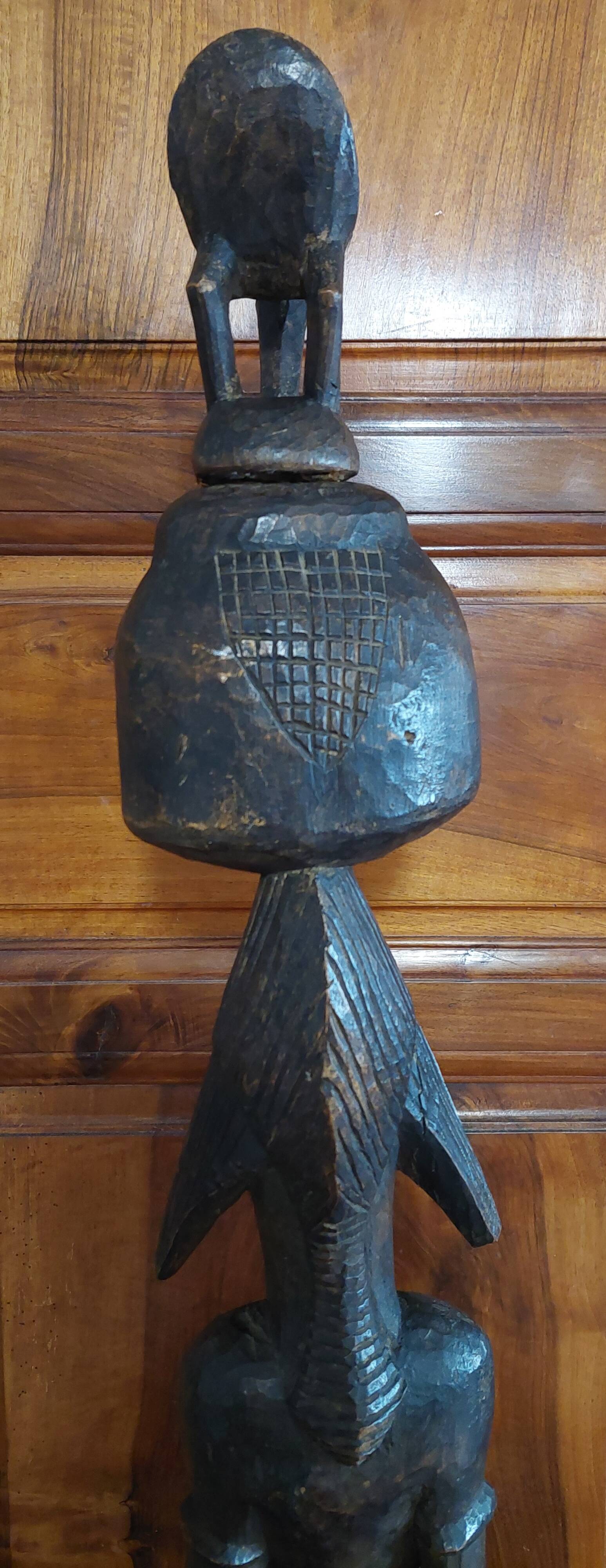Statue de divination Sénoufo tugubele, Côte d'Ivoire seconde moitié du XXème s.