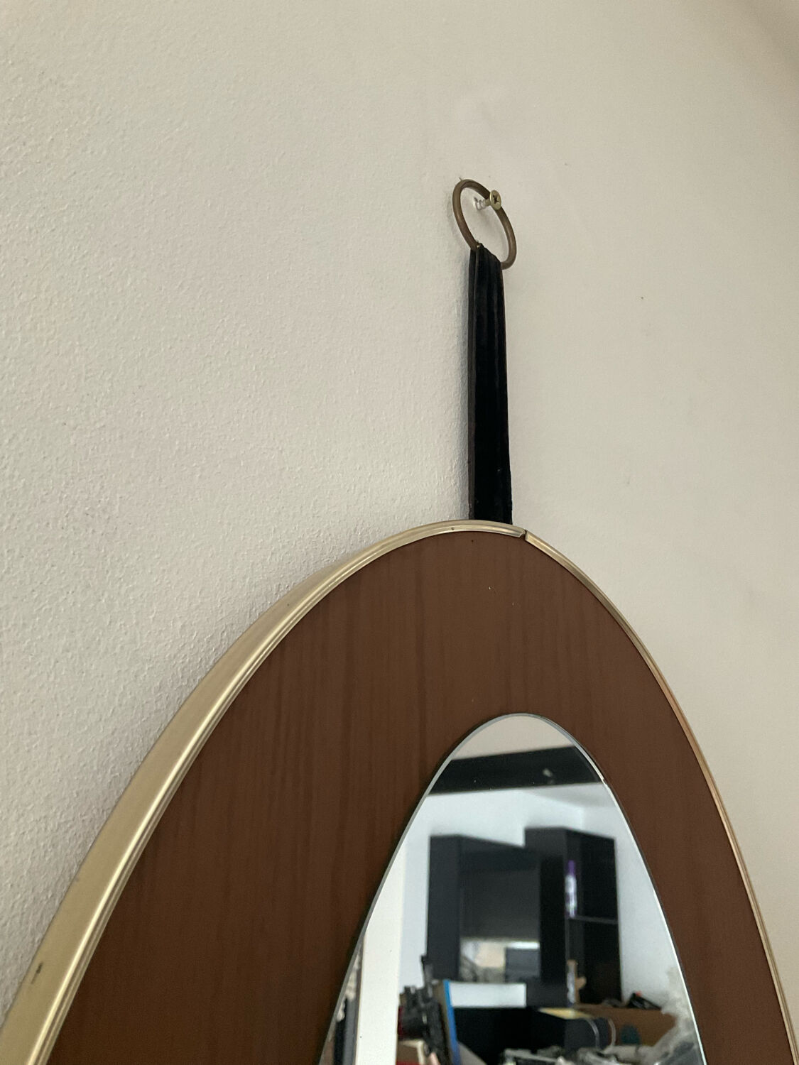 Miroir vintage des années 70