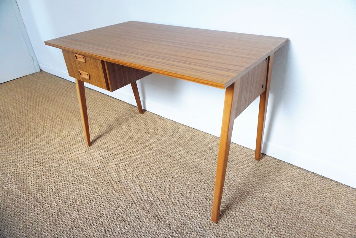 Scandinavian teak desk