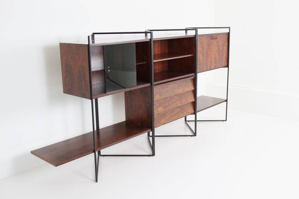 Adjustable wall unit by Taichiro Nakai for La Permanente Mobili, 1953