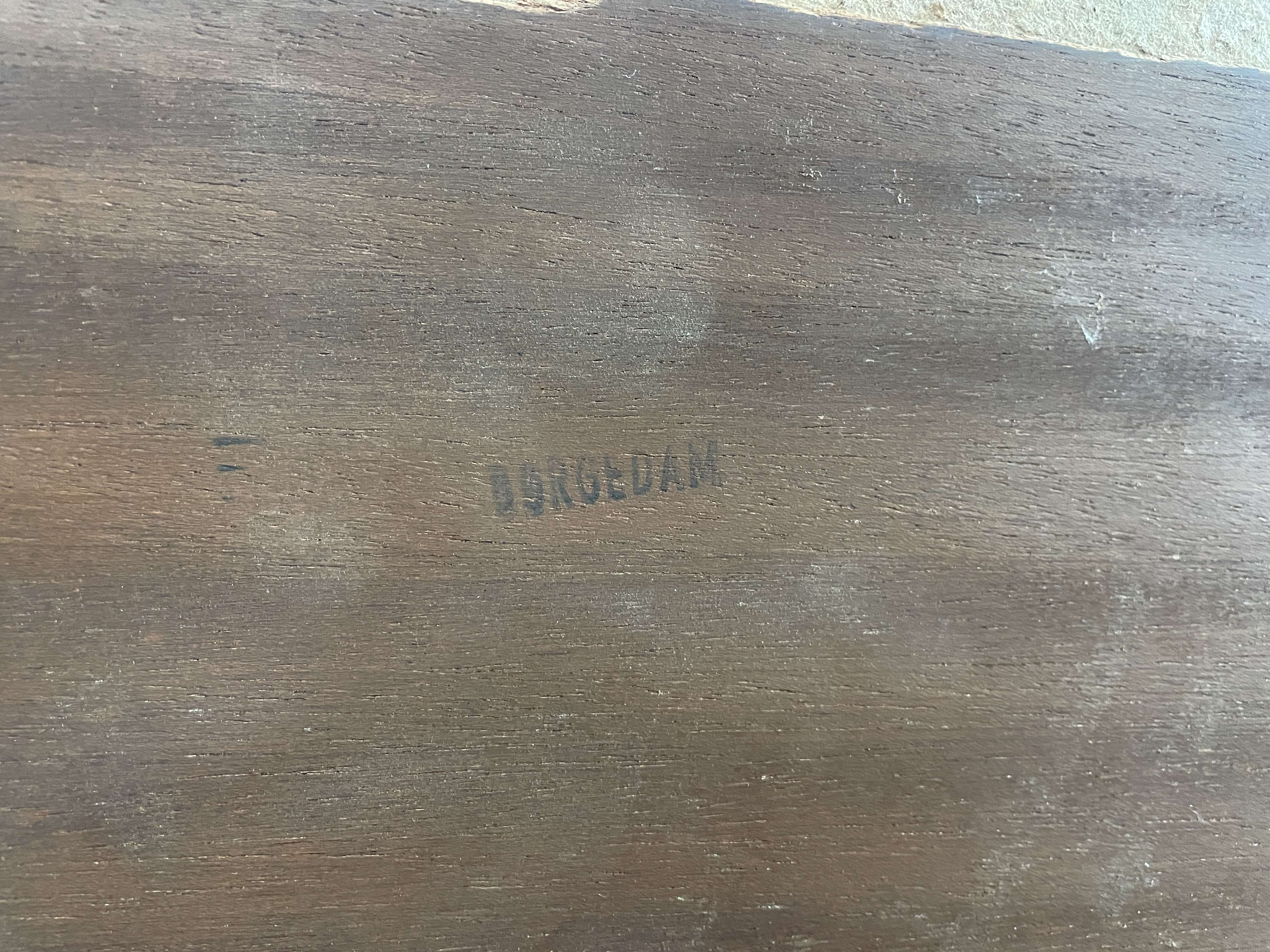 Scandinavian rosewood bass chest of drawers, 60s