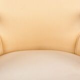 Set of armchairs and Ottoman art-deco