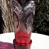 VSL crystal bohemian vase