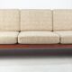 Midcentury Danish Teak 3-seater Sofa, 1970's