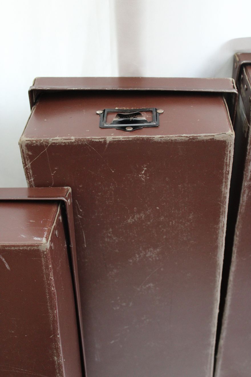 Old storage boxe