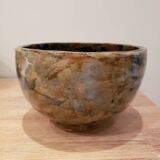 Glazed stoneware cup