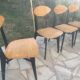 4 Scandinavian chairs type Kneuzzargenstull