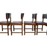 Set of 4 vintage dining chairs, 1960s