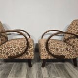 Ensemble de fauteuils vintage par Jindrich Halabala