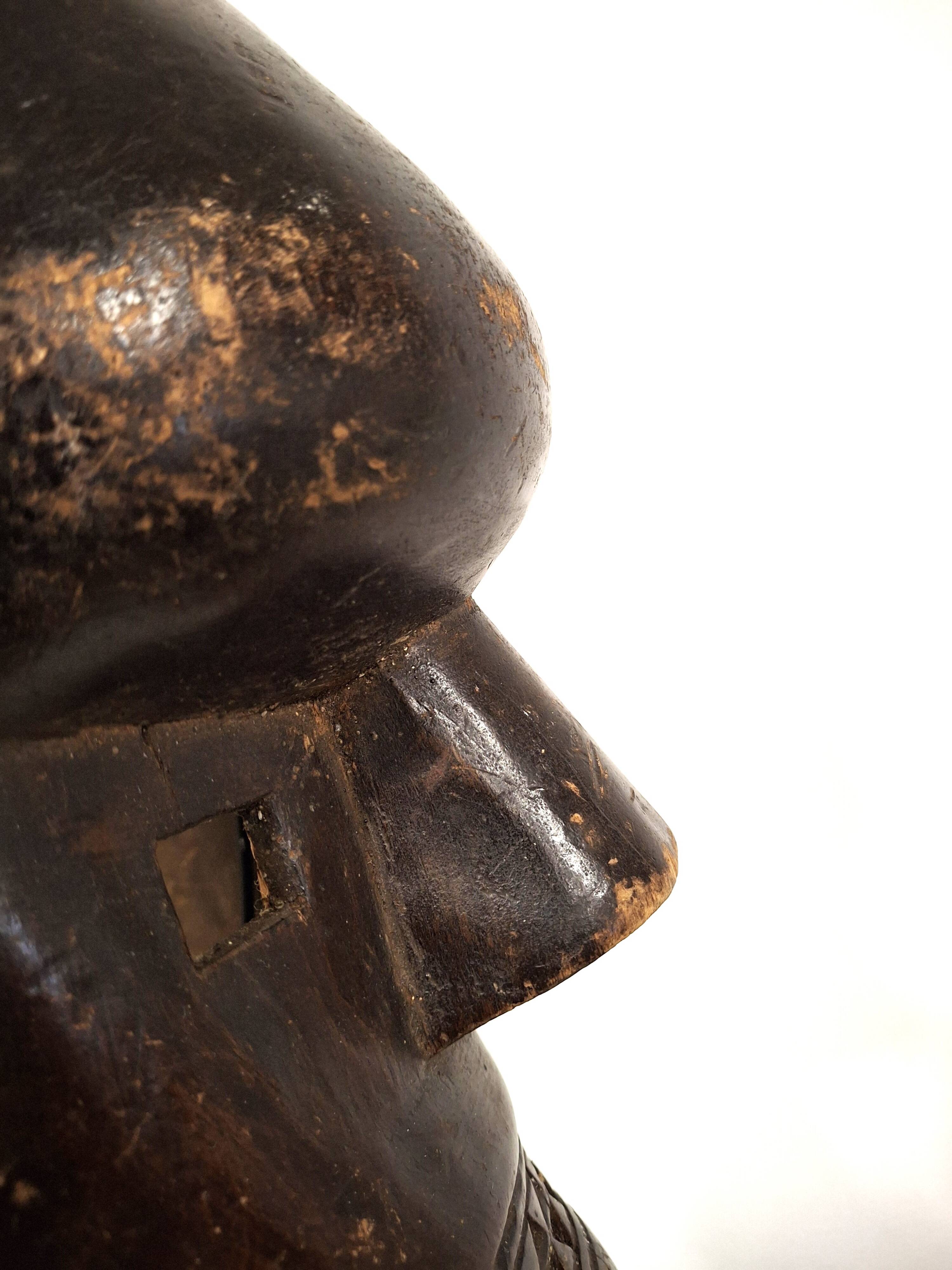 Salampasu Mask – DR Congo – Mid 20th Century – African Tribal Art