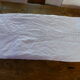 White tablecloth lace and embroidered linen, art deco, old