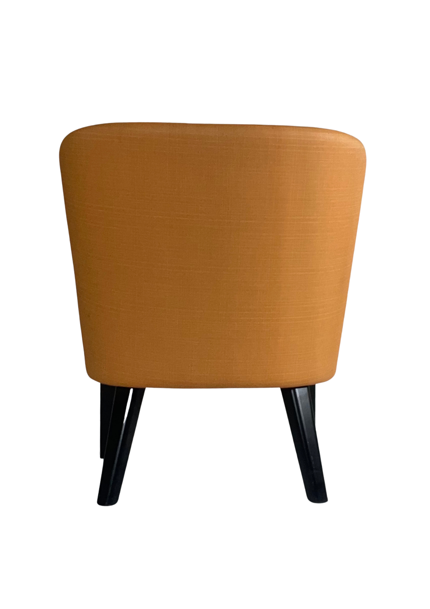 Armchair in imitation cook apricot color