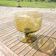 Antique Large Smoked Blown Glass Cup