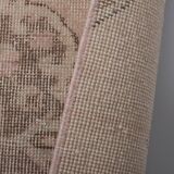 Vintage Turkish Oushak Rug Handwoven 86x733 cm