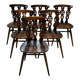 6 chaises Ercol, années 60