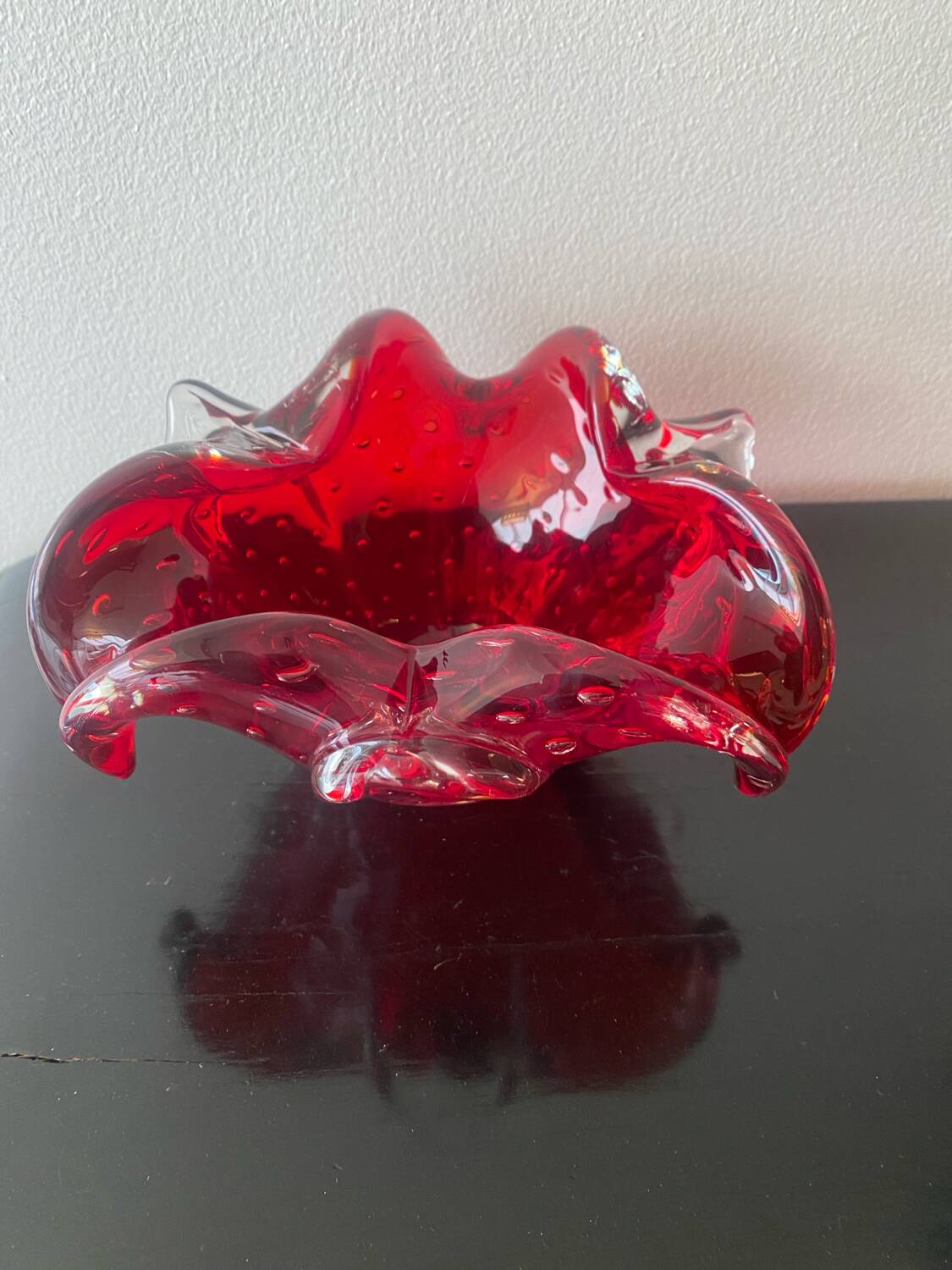 Vintage murano empty pocket by sommerso