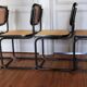 Chaises Cesca B32 cannées par Marcel Breuer