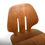 Fdb møbler dining room set consisting of 6 chairs by ejvind a.