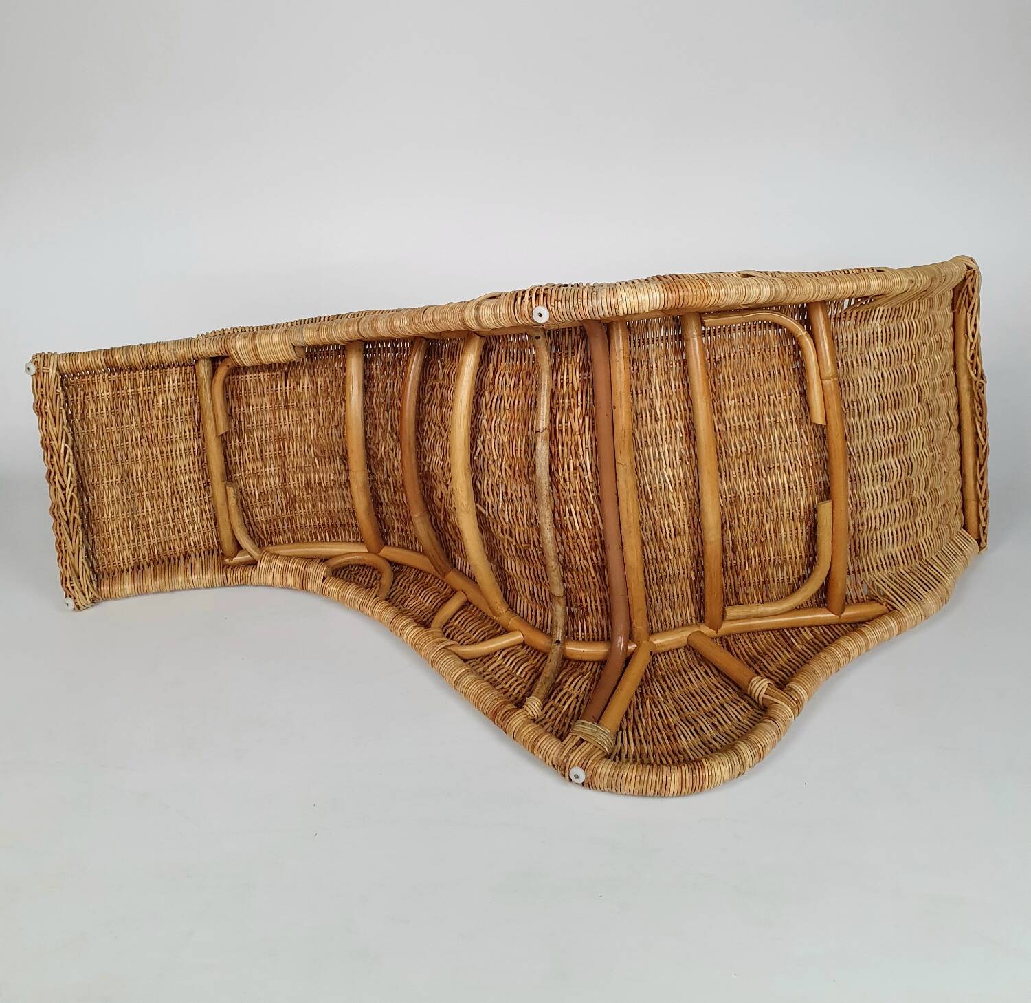 Karlskrona rattan lounge chair by Karl Malmvall for Ikea