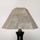 Floor or table lamp in German glass and synthetic cork in M Design style by Ingo Maurer, 1960s.