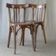 Lot de 2 chaises Baumann n°85 vers 1935
