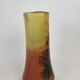 Enamelled glass vase Francois Theodore Legras