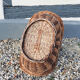 Old Wicker Log Basket / Rattan