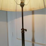 Gilded bronze floor lamp