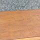 Vintage 1950s oak chest with compass feet