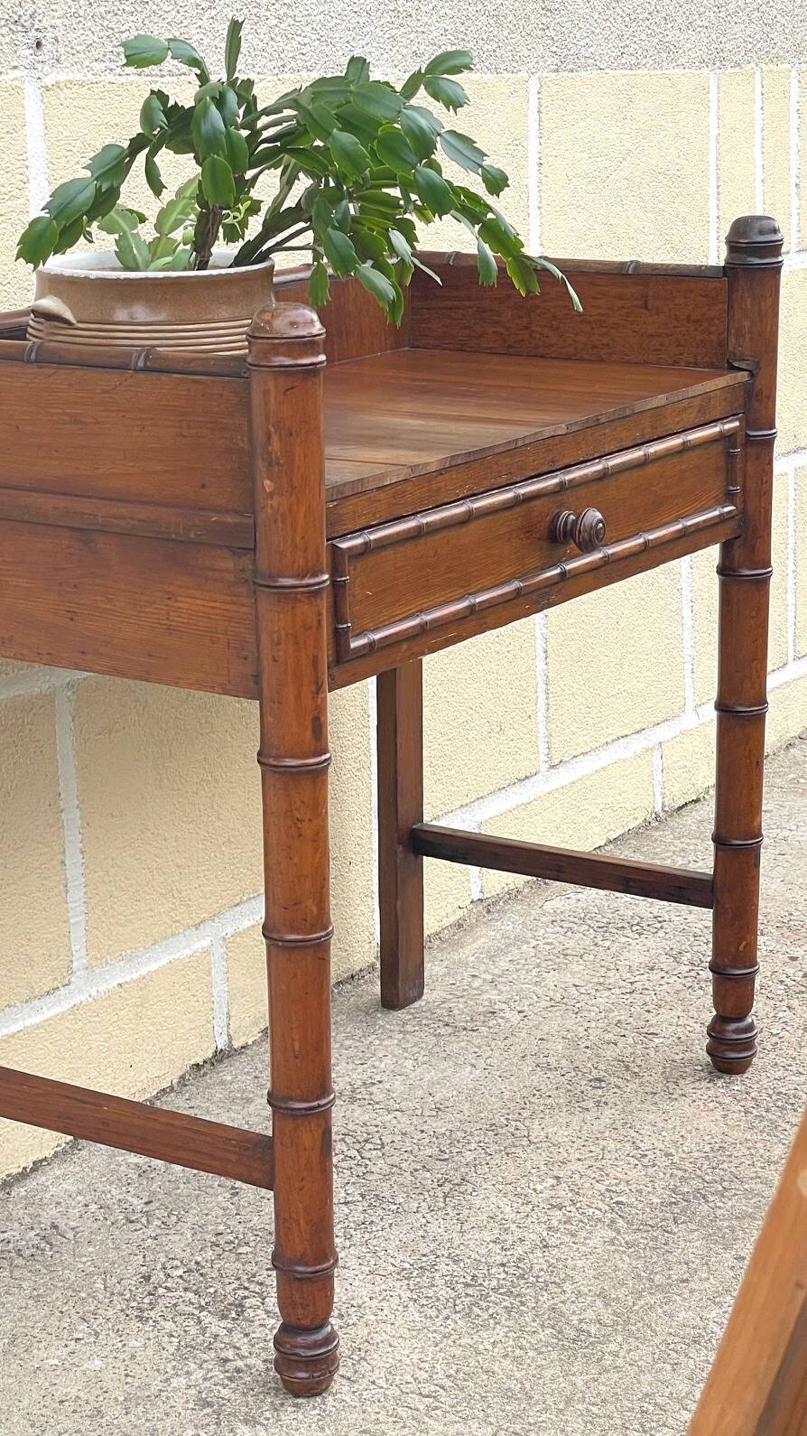 BUREAU Console 1900 dit BAMBOU