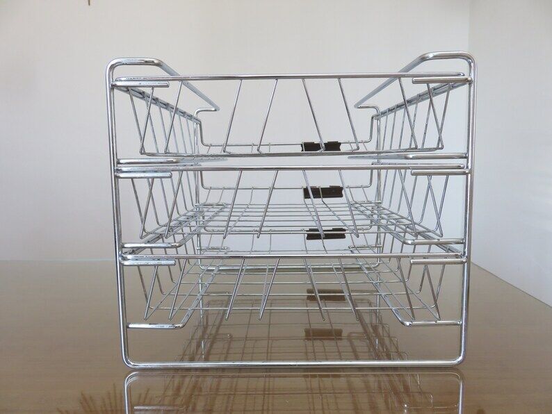 Mail range " GRIESHABER " Germany in chromed metal 60s 70s