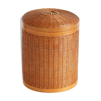 Bamboo basket box