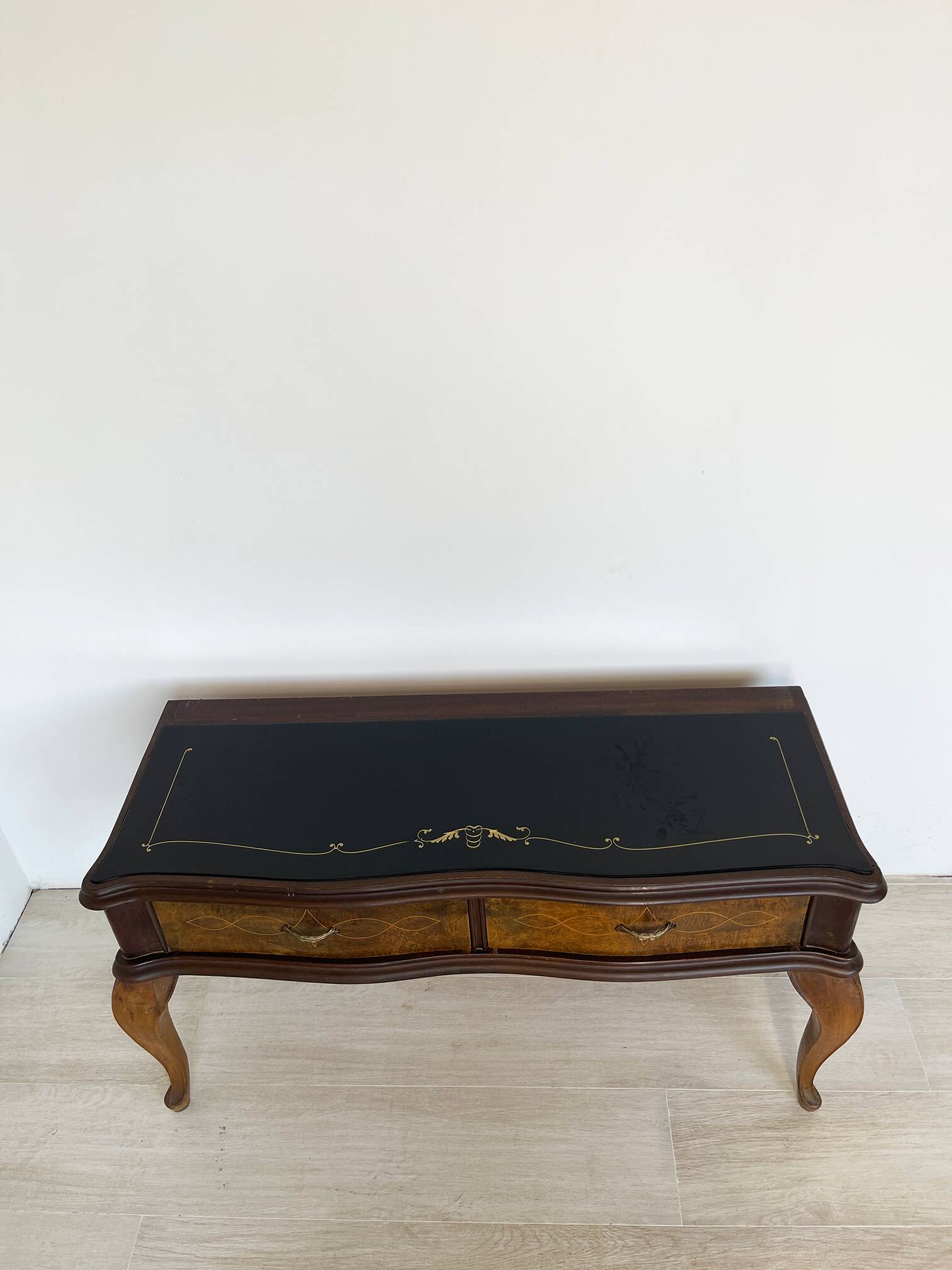 Console italienne/table pétinuse des années 1950
