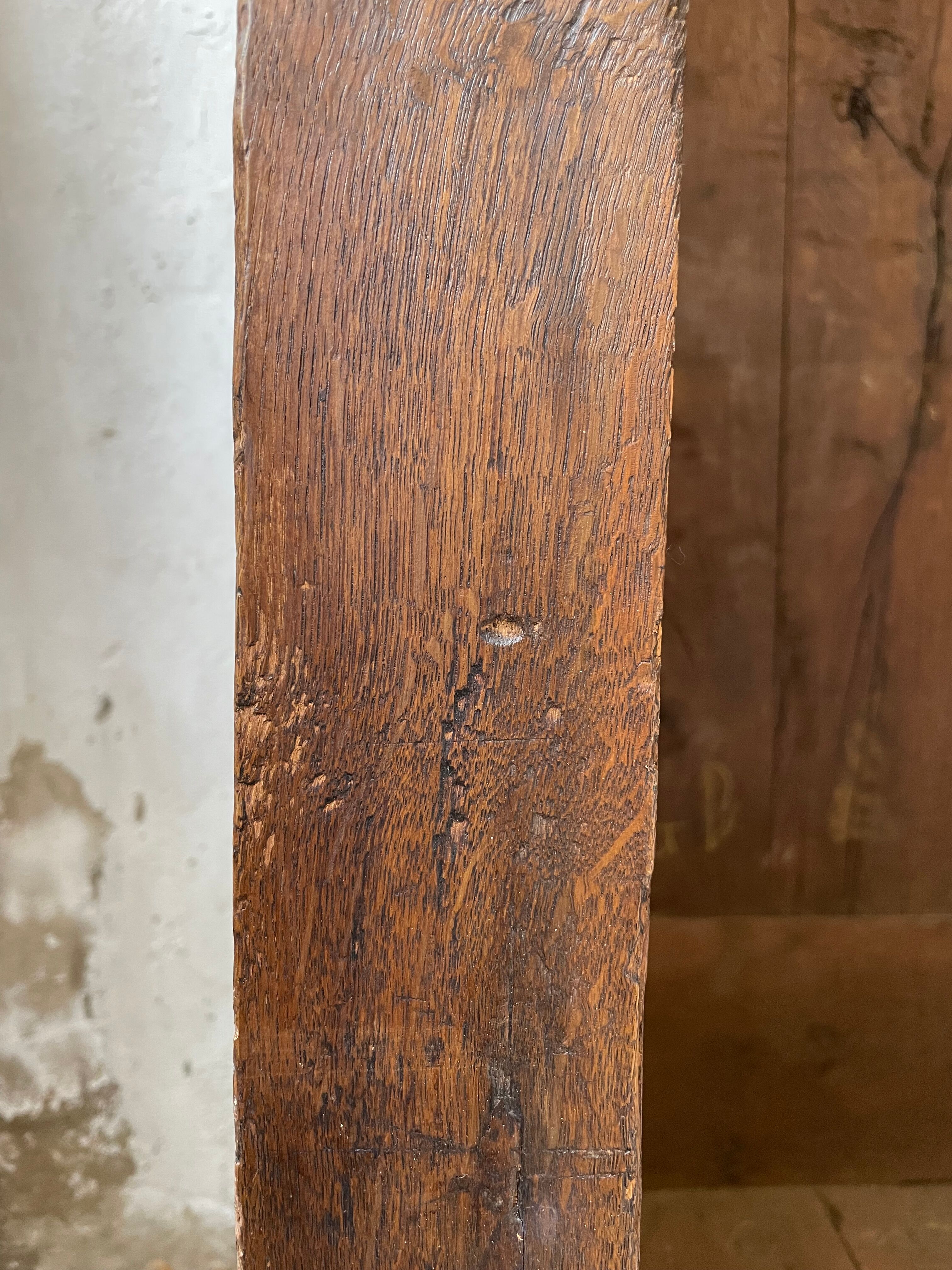 Savoyard solid oak cabinet XVIIIth