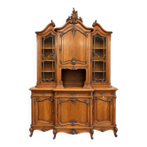 Buffet Noyer de style Louis XV