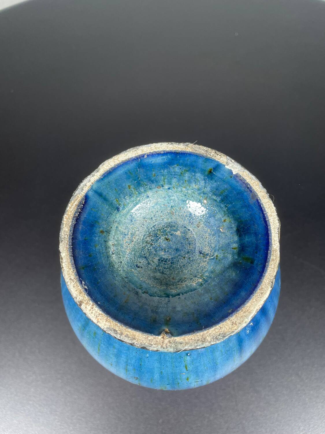 Blue vase
