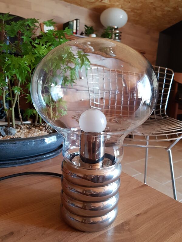 Lampe Bulb d'Ingo Maurer chromée
