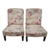 Pair of armchairs