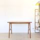 Danish high table in walnut, recently made.