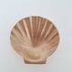 Shell-shaped brass catchall