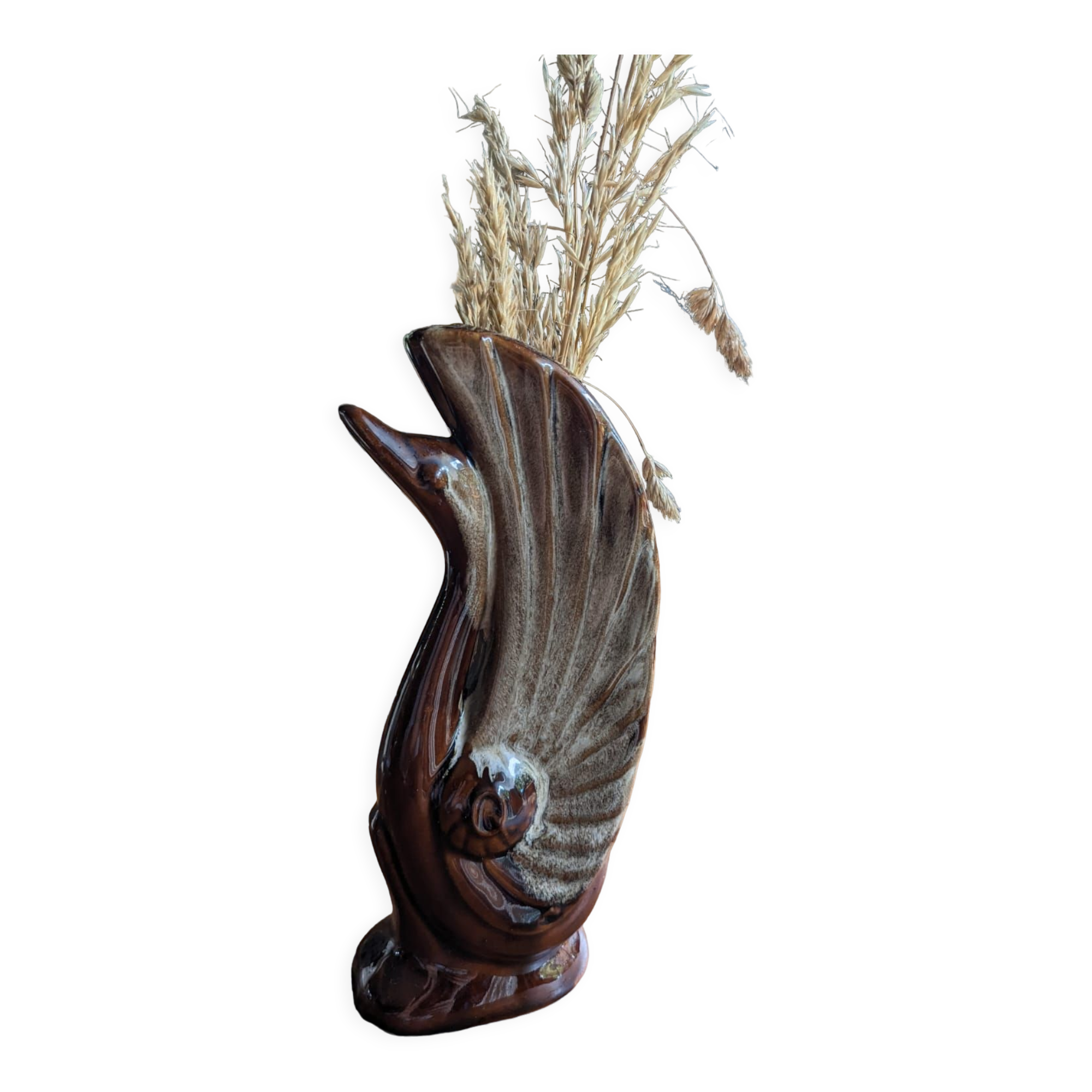 Swan vase