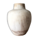 Marbled beige vase