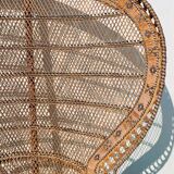 Fauteuil ' paon ' Emmanuelle XL. Vintage 70s