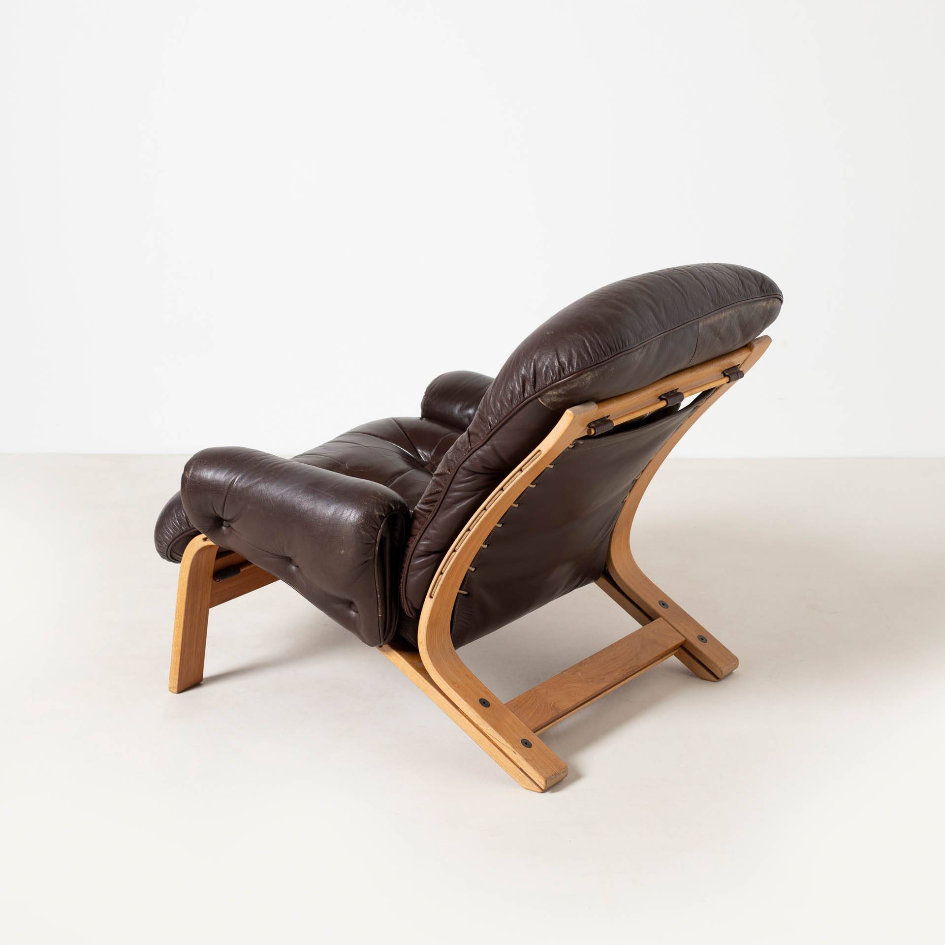 Ry Wing lounge chair designed by Elsa and Nordahl Solheim for RYBO Mobler