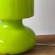 Vintage glass lantern lamp