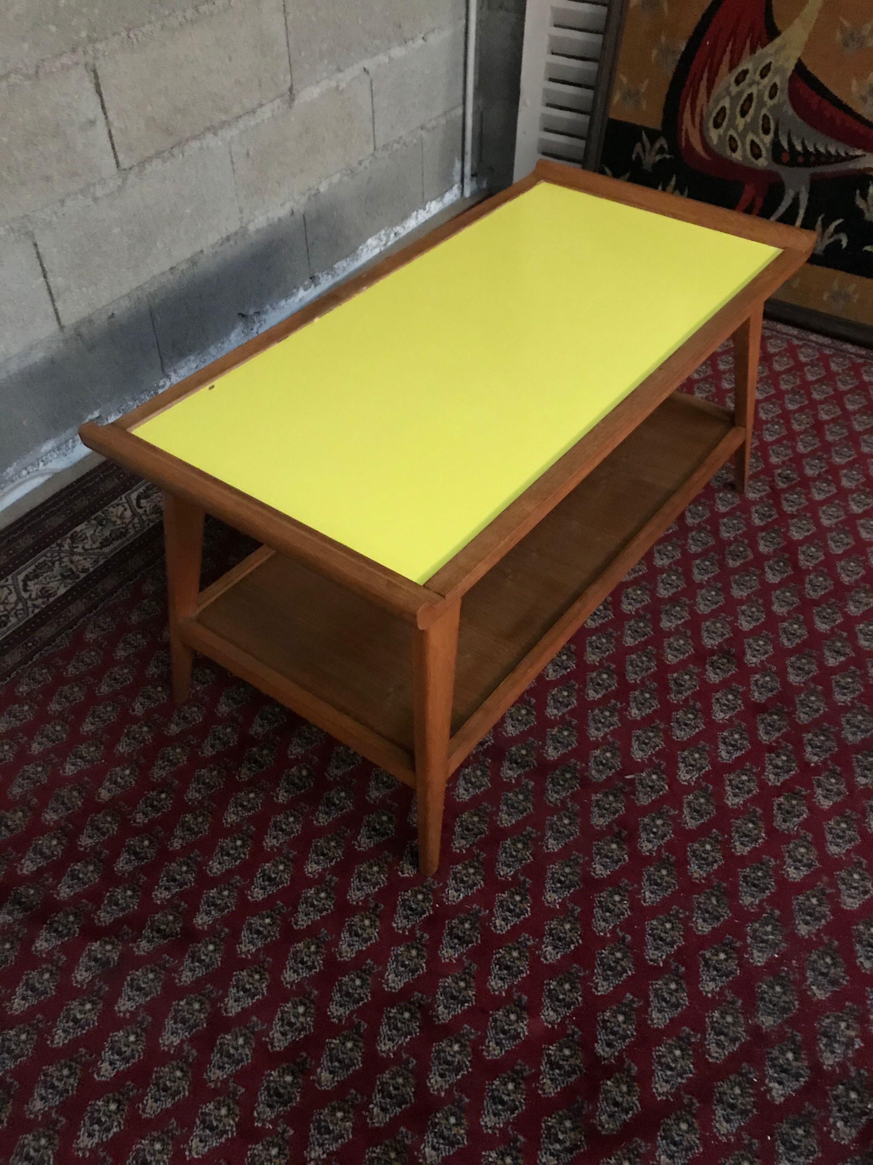 Coffee table foot compass vintage 50/60