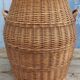 wicker laundry basket