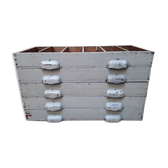 Set of 5 drawers with compartments 60x29,5x7cm